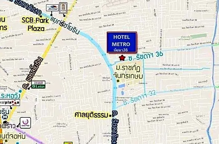 Metro Ratchada 36 Hotell